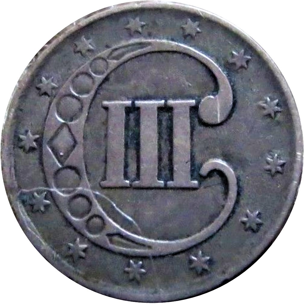 1852-Three-Cent-Silver